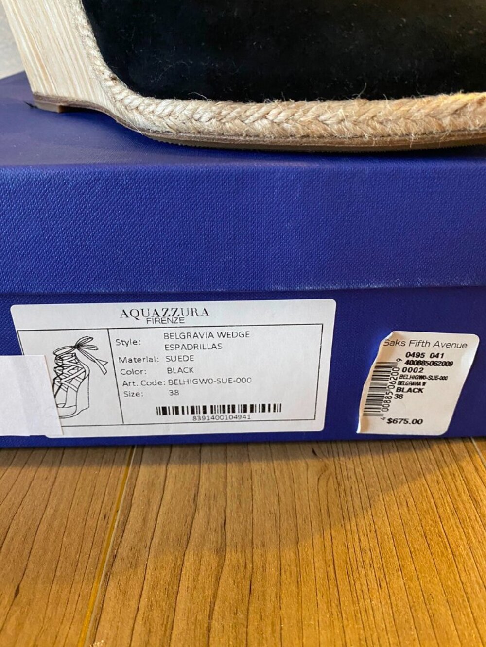 Aquazurra Belgravia Wedges - Picture 8 of 8